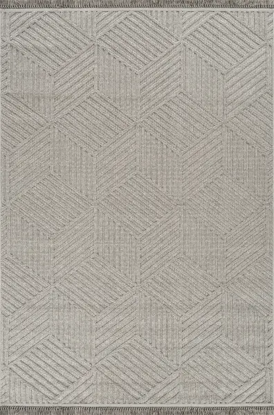 Amore Serisi Gri Renk Yumuşak Dokuma Makine Halısı EM-E609