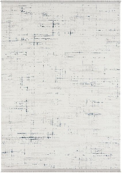 Feel Serisi Akrilik Yüksek Kalite Mavi Renk Makine Halısı FL004M