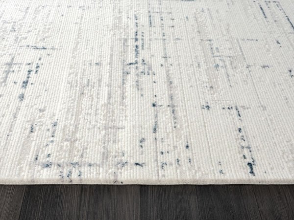 Feel Serisi Akrilik Yüksek Kalite Mavi Renk Makine Halısı FL004M