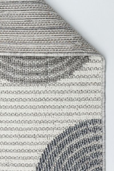 Pavia Serisi Gri Renk Kolay Temizlenen Hav Toz Vermez Halı T-19480