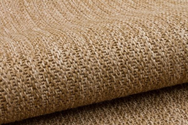 Craft Serisi Bej Jüt Hasır Dokuma Halı S-5009