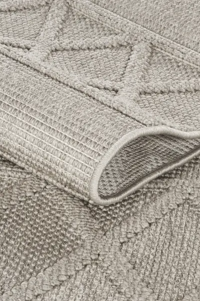 Amore Serisi Gri Renk Yumuşak Dokuma Makine Halısı EM-E612