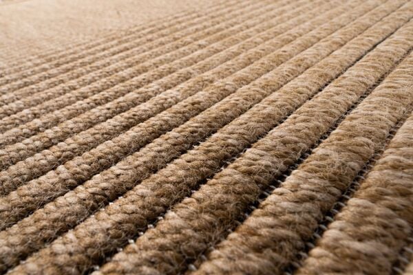 Craft Serisi Bej Jüt Hasır Dokuma Halı S-5007