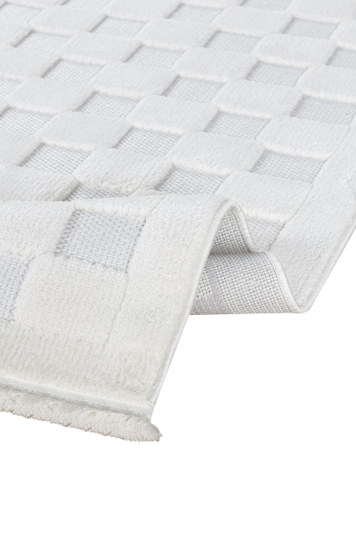 Orion Serisi Krem Renk Yumuşak Yüksek Kalite Makine Halısı AP-4211