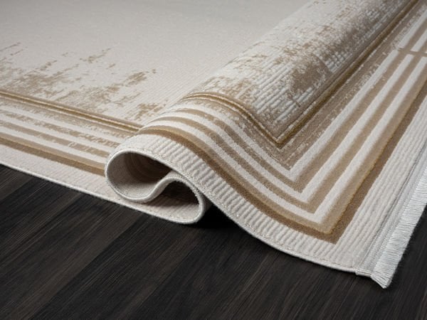 Ottowa Serisi Bej Renk Tozumaz Antialerjik Makine Halısı OT001B