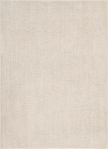 Node Serisi Ekru Renk Kaymaz Yıkanabilir Yumuşak Halı AP-1542