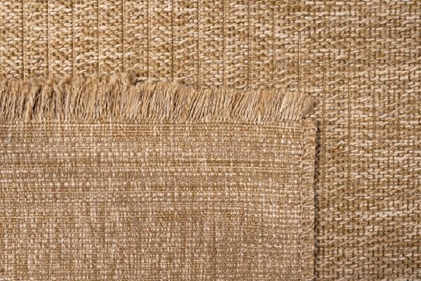 Craft Serisi Siyah Jüt Hasır Dokuma Halı S-5003