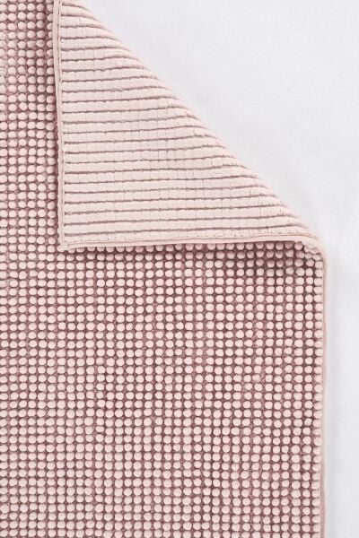 Node Serisi Pudra Renk Kaymaz Yıkanabilir Yumuşak Halı AP-1546