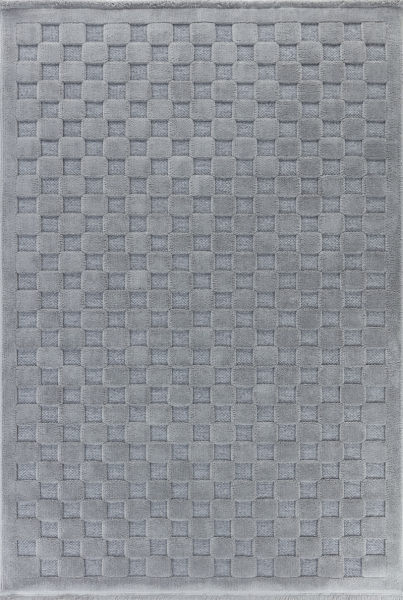 Orion Serisi Gri Renk Yumuşak Yüksek Kalite Makine Halısı AP-4213