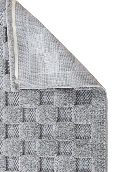 Orion Serisi Gri Renk Yumuşak Yüksek Kalite Makine Halısı AP-4213