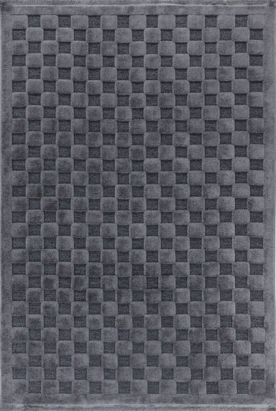 Orion Serisi Antrasit Renk Yumuşak Yüksek Kalite Makine Halısı AP-4214