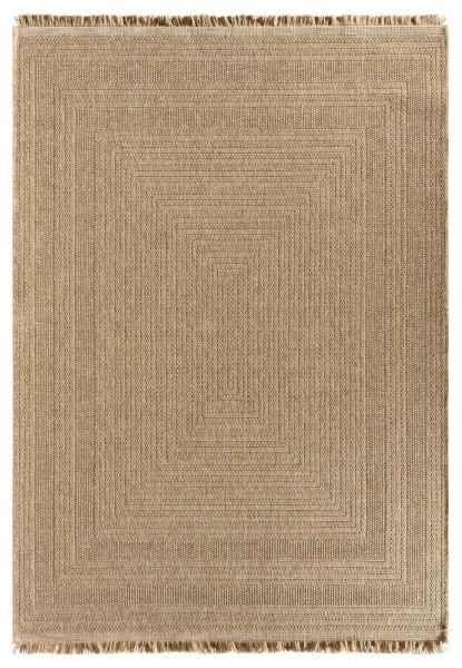 Craft Serisi Bej Hasır Dokuma Halı S-5001