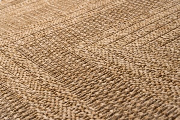 Craft Serisi Bej Hasır Dokuma Halı S-5001