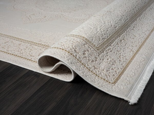 Ottowa Serisi Bej Renk Tozumaz Antialerjik Makine Halısı OT005A