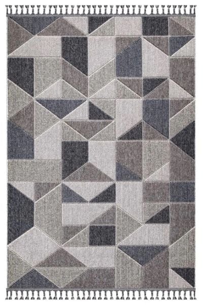 Pavia Serisi Gri Renk Kolay Temizlenen Hav Toz Vermez Halı GA-3002