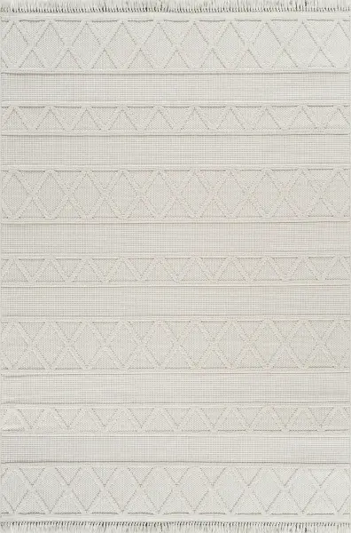 Amore Serisi Krem Renk Yumuşak Dokuma Makine Halısı EM-E610