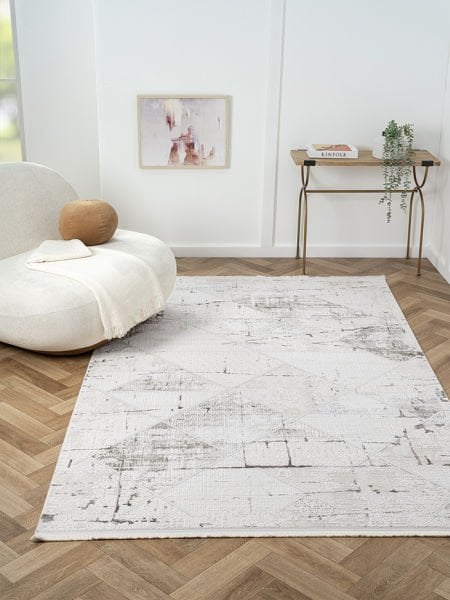 Ottowa Serisi Gri Renk Tozumaz Antialerjik Makine Halısı OT007G