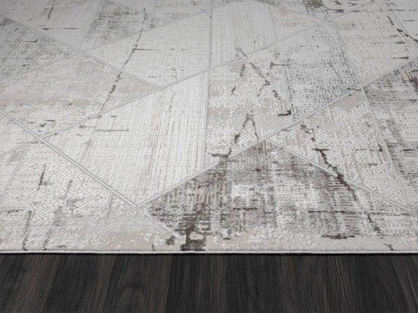 Ottowa Serisi Gri Renk Tozumaz Antialerjik Makine Halısı OT007G