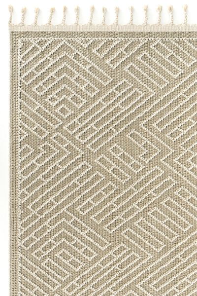 Pavia Serisi Bej Renk Kolay Temizlenen Hav Toz Vermez Halı Q-2024