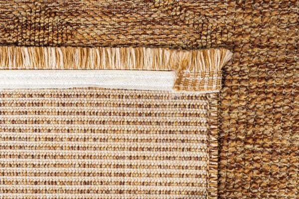 Craft Serisi Kahve Renk Hasır Dokulu Dokuma Halı S-2336