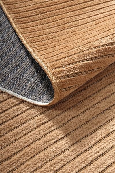 Ada Serisi Hardal Renk Yıkanabilir Şönil Dokuma Halı GA-3232