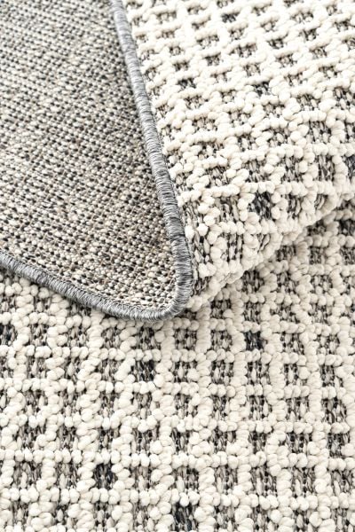 Pavia Serisi Gri Renk Kolay Temizlenen Hav Toz Vermez Halı Q-2027