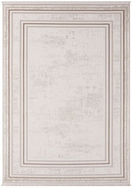 Scala Serisi Triko Akrilik Tozumaz Bej Renk Makine Halısı SC002B