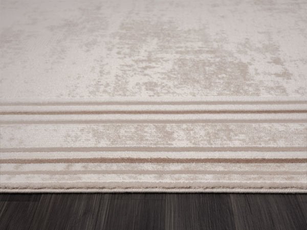 Scala Serisi Triko Akrilik Tozumaz Bej Renk Makine Halısı SC002B