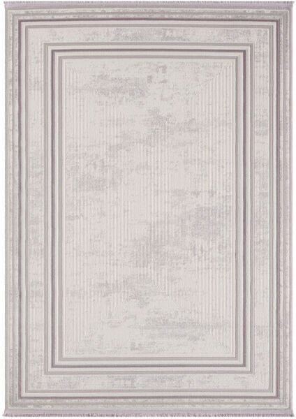 Scala Serisi Triko Akrilik Tozumaz Gri Renk Makine Halısı SC002G