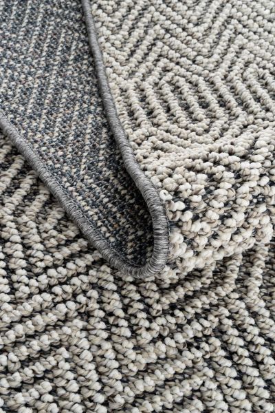 Pavia Serisi Gri Renk Kolay Temizlenen Hav Toz Vermez Halı Q-2029