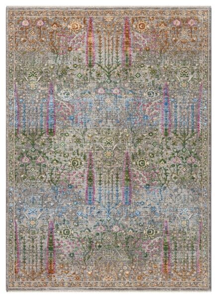 Vintage Serisi Multi Renk Yüksek Kalite Dokuma Halı S-M801