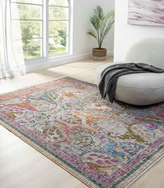 Vintage Serisi Multi Renk Yüksek Kalite Dokuma Halı S-M800