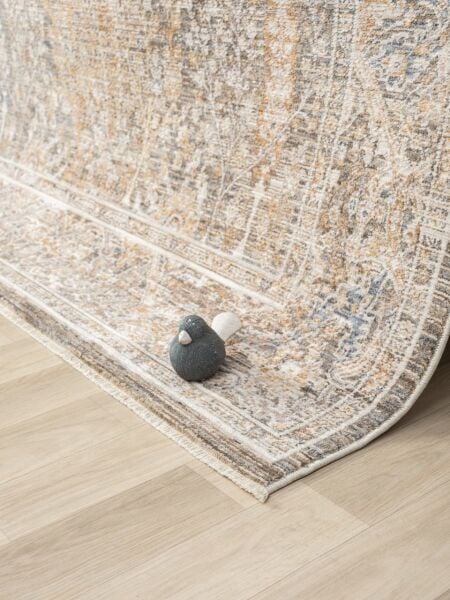 Vintage Serisi Eskitme Desen Dokuma Halı S-P10202