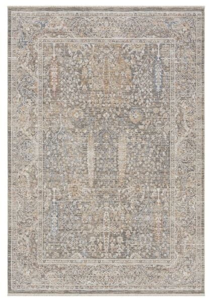 Vintage Serisi Eskitme Desen Dokuma Halı S-P10202