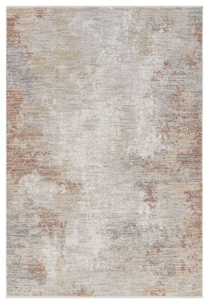 Vintage Serisi Kiremit Renk Eskitme Desen Dokuma Halı S-P10206T