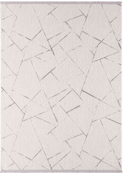 Scala Serisi Triko Akrilik Tozumaz Gri Renk Makine Halısı SC007G