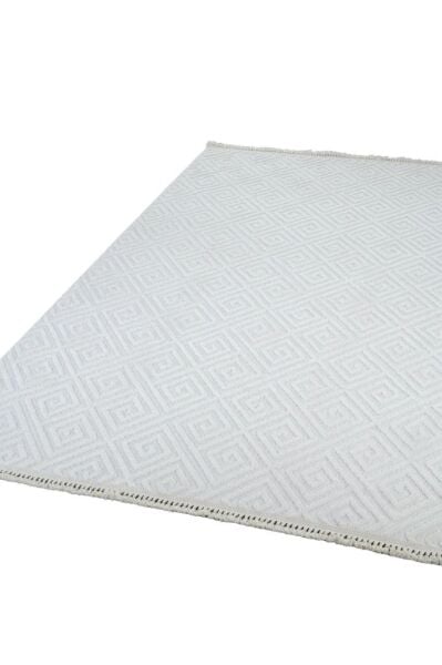 Alessa Serisi Beyaz Renk Dokuma Halı AP-6811