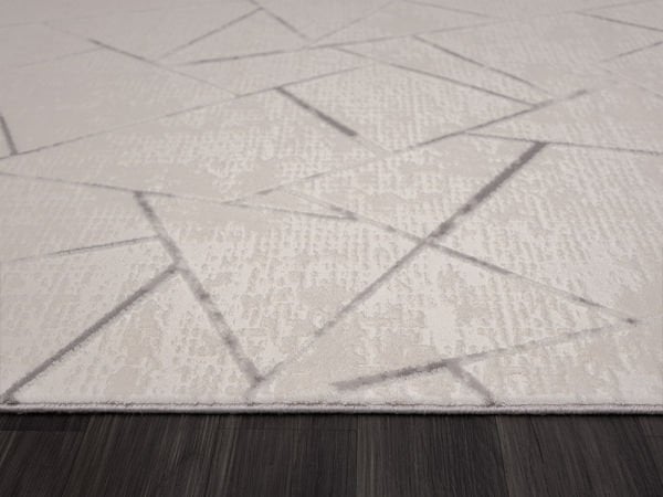 Scala Serisi Triko Akrilik Tozumaz Gri Renk Makine Halısı SC007G