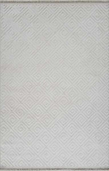 Alessa Serisi Krem Renk Dokuma Halı AP-6812