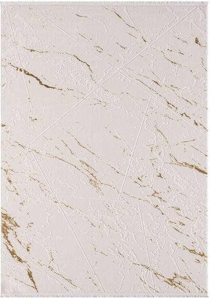 Scala Serisi Triko Akrilik Tozumaz Gold Renk Makine Halısı SC009A