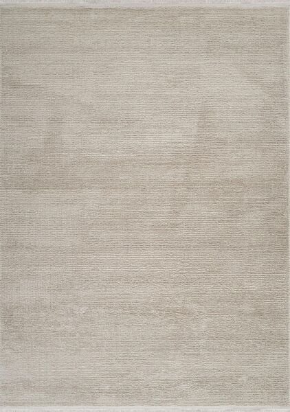 Peru Serisi Krem Renk Yumuşak Dokulu Makine Halısı AP-8421