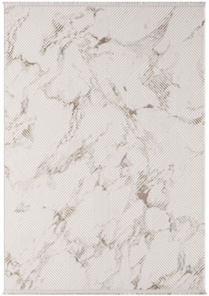 Scala Serisi Triko Akrilik Tozumaz Bej Renk Makine Halısı SC011A