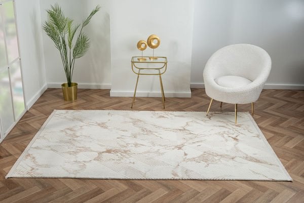 Scala Serisi Triko Akrilik Tozumaz Bej Renk Makine Halısı SC011A