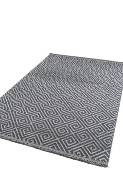 Alessa Serisi Antrasit Renk Dokuma Halı AP-6815