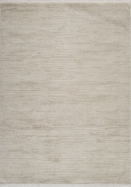 Peru Serisi Bej Renk Yumuşak Dokulu Makine Halısı AP-8422