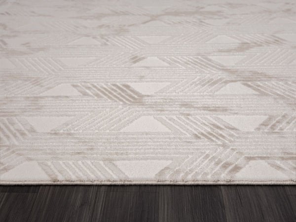 Scala Serisi Triko Akrilik Tozumaz Bej Renk Makine Halısı SC012A